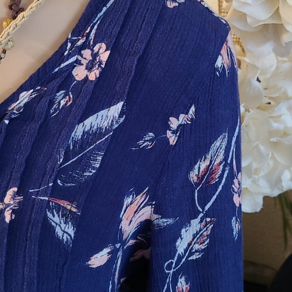 BOHO BEAUTIFUL S MULTI FLOWERED DRESS TUNIC - Picture 6 of 17